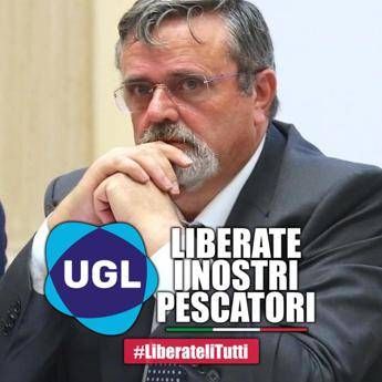 Libia, Ugl manifesta per chiedere la liberazione dei pescatori italiani Libia, Ugl manifesta per chiedere la liberazione dei pescatori italiani